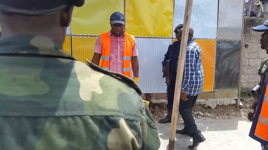Te Litho Tenge Didier — Travaux d'assainissement avec le corps de génie militaire (Assainissement)