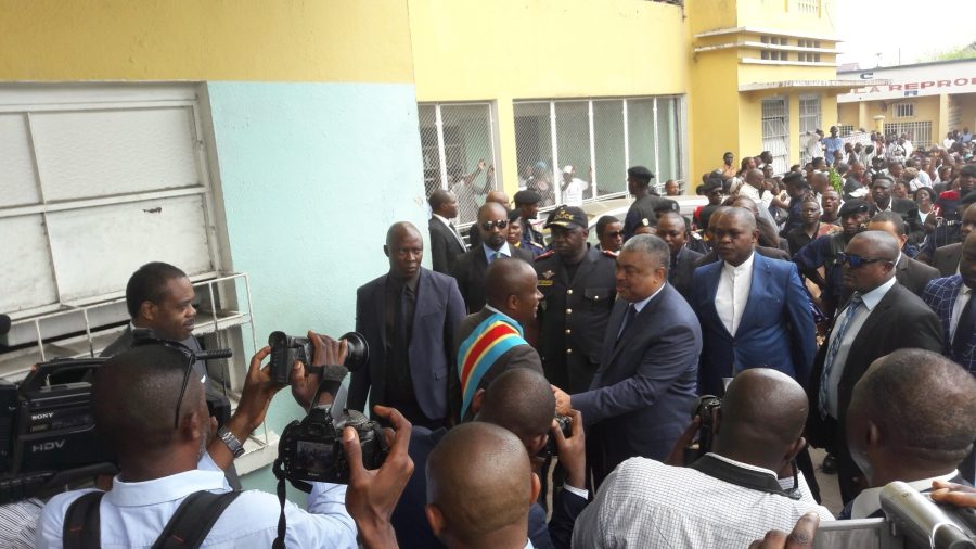 Te Litho Tenge Didier — Accueil de Monsieur le premier ministre a kintambo  31 mars 2017 (Kintambo)