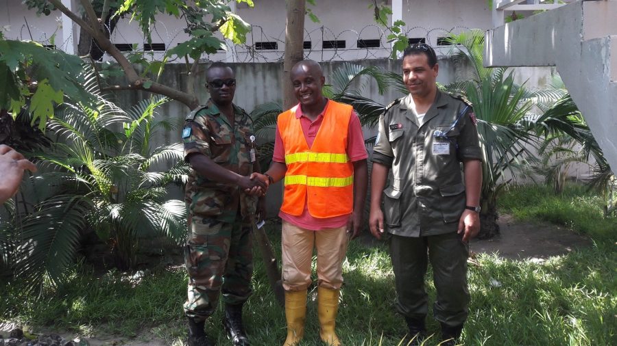 Te Litho Tenge Didier — Visite de courtoisie des lements de la monusco  mars 2017 (Institutionnel)