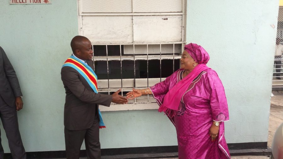 Te Litho Tenge Didier — Accueil de SEM le Premier Ministre a la maternite et hopital de kintambo (Kintambo)