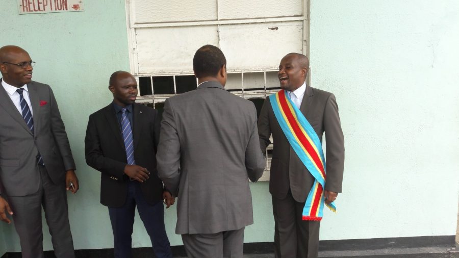Te Litho Tenge Didier — Accueil de SEM le Premier Ministre a la maternite et hopital de kintambo (Kintambo)