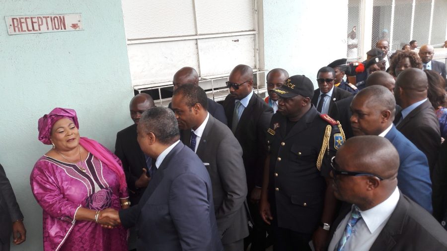 Te Litho Tenge Didier — Accueil de SEM le Premier Ministre a la maternite et hopital de kintambo (Kintambo)
