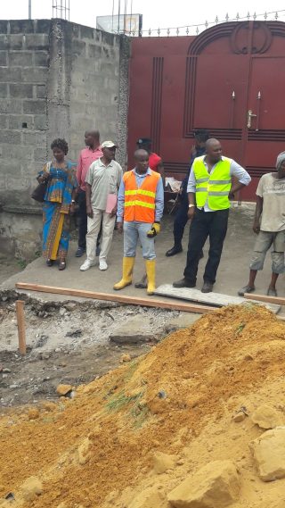 Te Litho Tenge Didier — Travaux sur rue vers pont lunda bululu (Urbanisme)