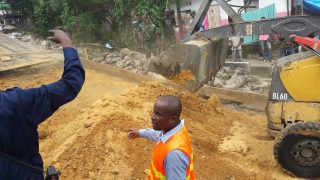 Te Litho Tenge Didier — Travaux sur rue vers pont lunda bululu (Urbanisme)