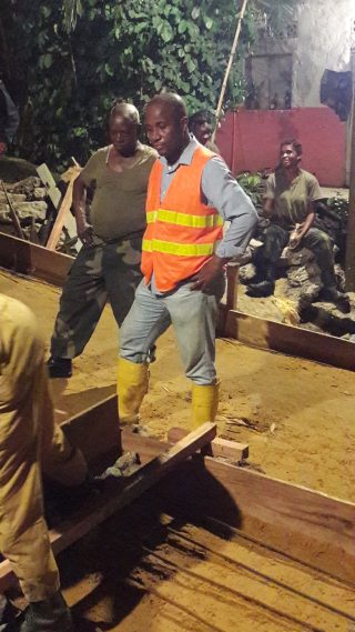 Te Litho Tenge Didier — Travaux sur rue vers pont lunda bululu (Urbanisme)