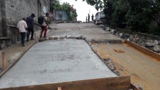 Te Litho Tenge Didier — Travaux sur rue vers pont lunda bululu (Urbanisme)