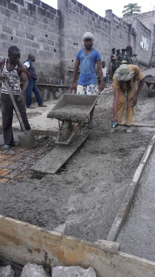 Te Litho Tenge Didier — Travaux sur rue vers pont lunda bululu (Urbanisme)