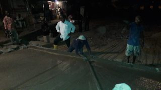 Te Litho Tenge Didier — Travaux sur rue vers pont lunda bululu (Urbanisme)