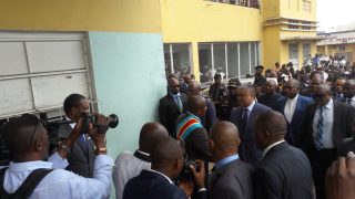 Te Litho Tenge Didier — Accueil de Monsieur le premier ministre a kintambo  31 mars 2017 (Kintambo)