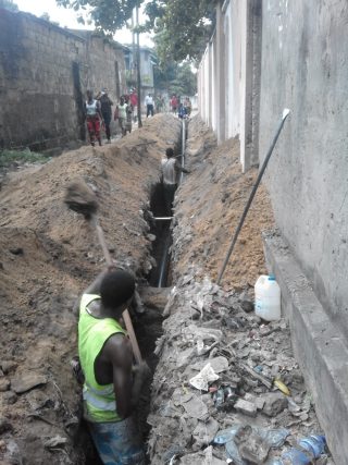 Te Litho Tenge Didier — Travaux projet kintambeau avenue Bompete et Mutuelle (Urbanisme)