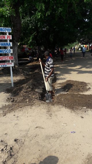 Te Litho Tenge Didier — Travaux projet kintambeau avenue chretienne (Urbanisme)