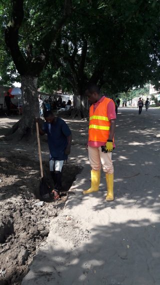 Te Litho Tenge Didier — Travaux projet kintambeau avenue chretienne (Urbanisme)