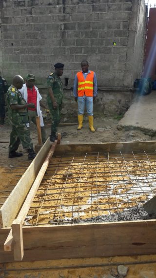 Te Litho Tenge Didier — Travaux sous le pont lunda Bululu 3 mars 2017 (Urbanisme)