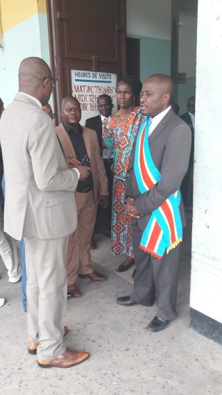 Te Litho Tenge Didier — Accueil de SEM le Premier Ministre a la maternite et hopital de kintambo (Kintambo)