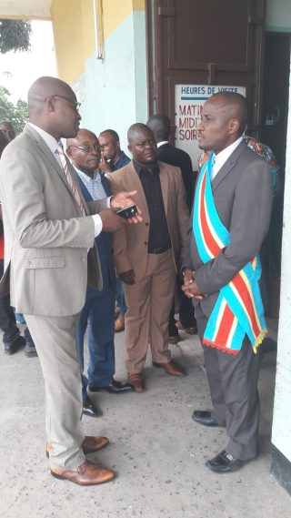 Te Litho Tenge Didier — Accueil de SEM le Premier Ministre a la maternite et hopital de kintambo (Kintambo)