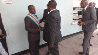 Te Litho Tenge Didier — Accueil de SEM le Premier Ministre a la maternite et hopital de kintambo (Kintambo)