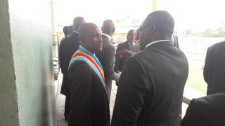 Te Litho Tenge Didier — Accueil de SEM le Premier Ministre a la maternite et hopital de kintambo (Kintambo)
