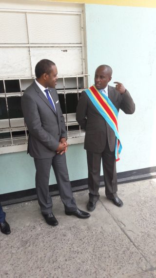 Te Litho Tenge Didier — Accueil de SEM le Premier Ministre a la maternite et hopital de kintambo (Kintambo)