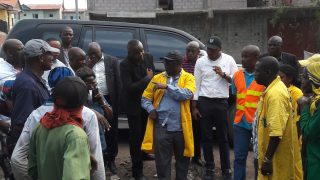 Te Litho Tenge Didier — Visite de S.E.M. Le Gouverneur a kintambo au niveau des decharges 29 mai 2017 (Kintambo)