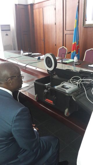 Te Litho Tenge Didier — Lancement enrolement  23 mai 2017 (Archives de terrain)