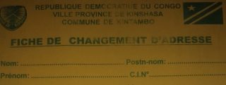Te Litho Tenge Didier — Archives (Archives de terrain)